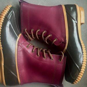 Lands End Duck Boot 8.5
